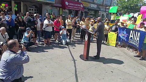 Street Vendor Project Corona Plaza Rally 8/2/23 #nyc #queens #newyorkcity #streetvendor #vendors