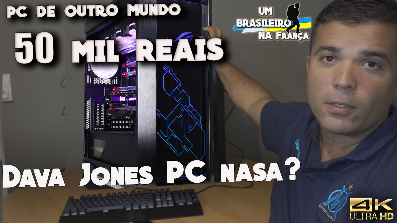 Meu NOVO PC da NASA, sinta o poder