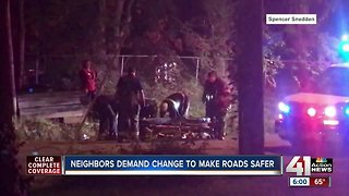 KCMO neighborhood outraged over speeders