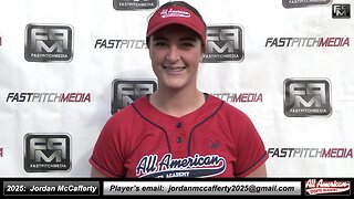 2025 Jordan McCafferty 4.0 GPA - Catcher & 3rd Base Softball Recruiting Skills Video - AASA Swickard