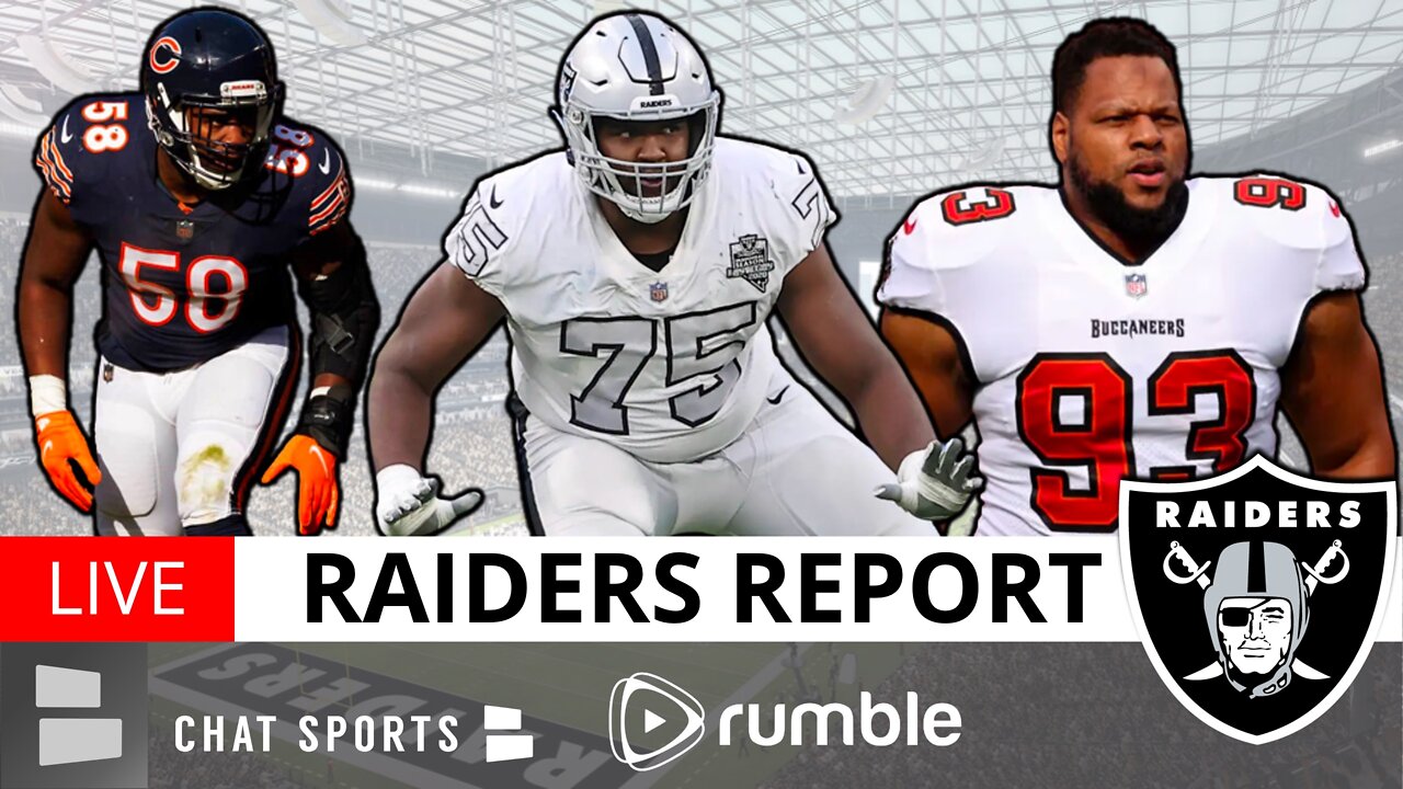 Raiders LIVE: Trade For Roquan Smith?