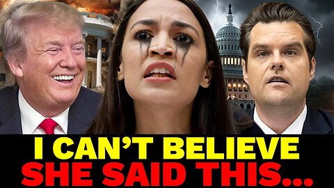 You WON'T BELIEVE What AOC Said As Matt Gaetz Backs Out As AG! - 11/21/2024