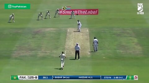 Young Babar Azam vs Prime Dale Steyn