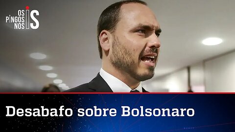 Carlos Bolsonaro faz forte desabafo sobre o pai nas redes sociais