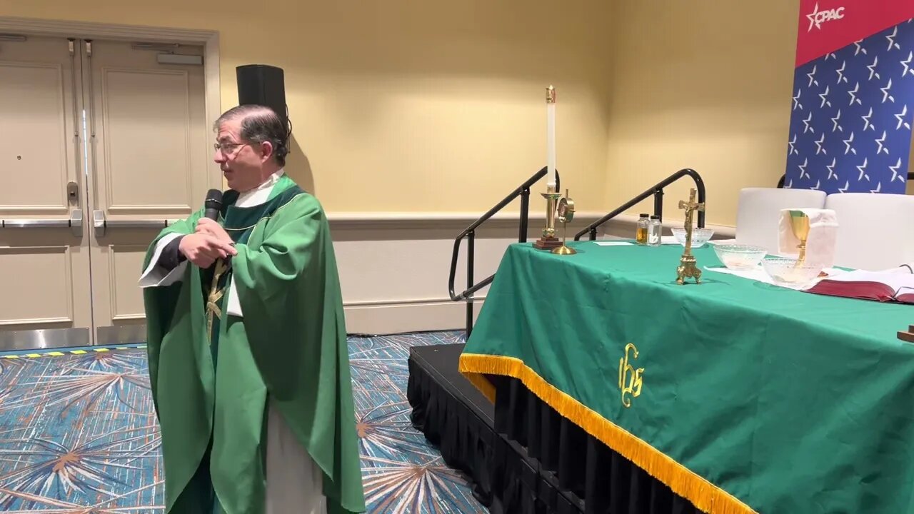 My Homily From February 25 at #CPAC