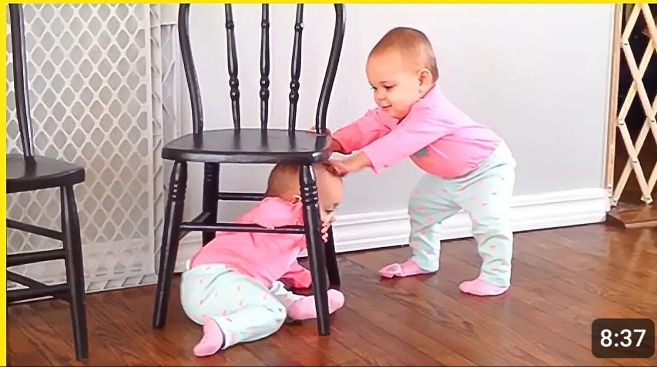 Funny Babies Playing Slide Fails Cute Baby Videos 1080p