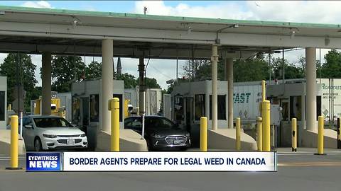 Border officials preparing as Canada nears legalizing marijuana--6pm