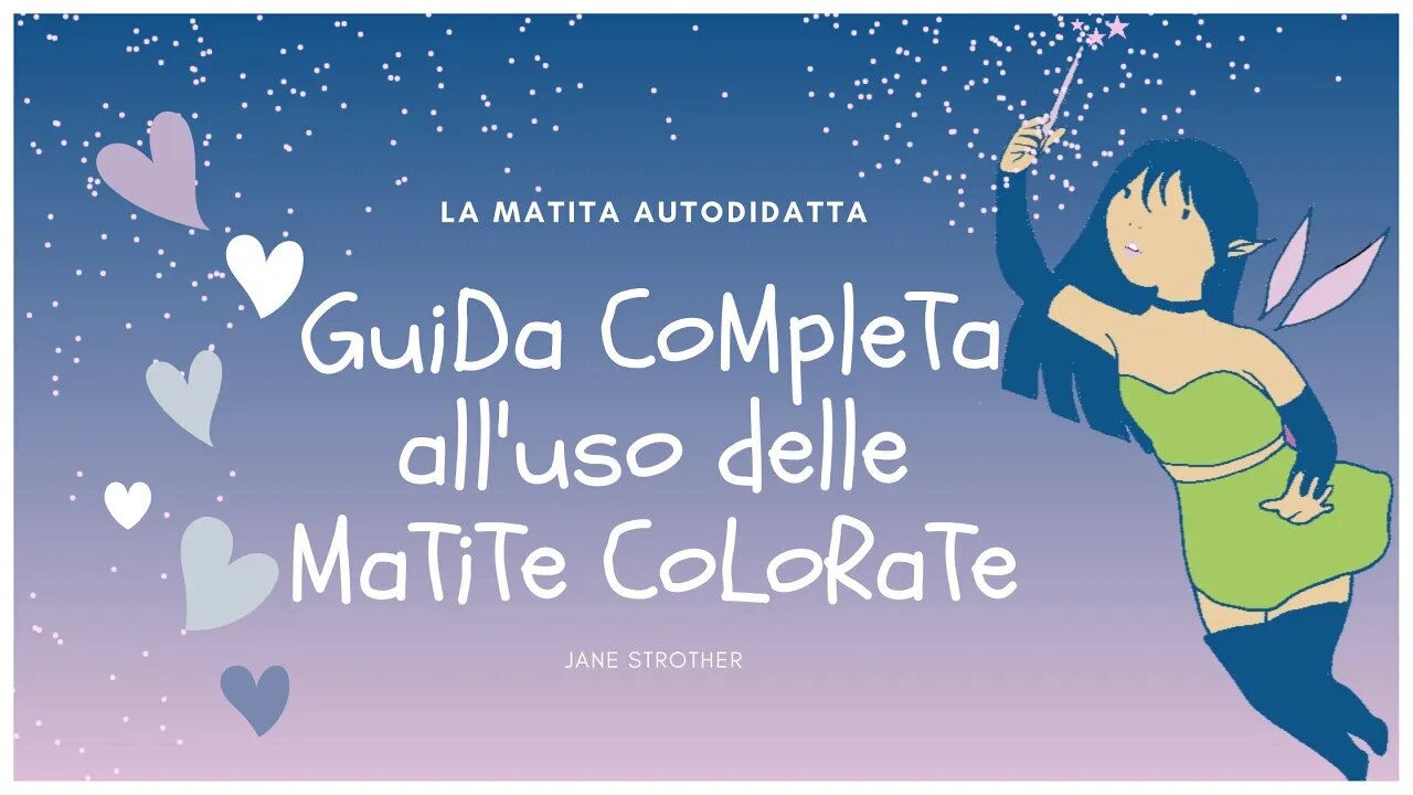 Guida completa all'uso delle matite colorate. Recensione & flipbook