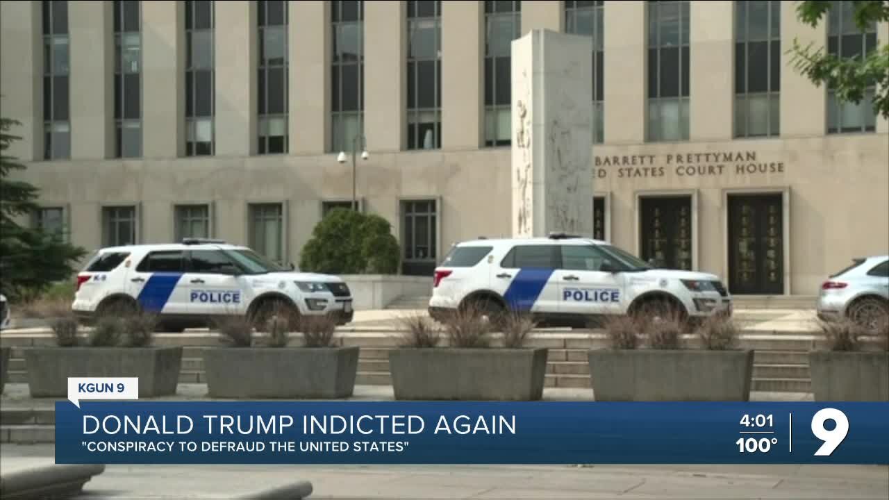 Former President Donald Trump indicted again