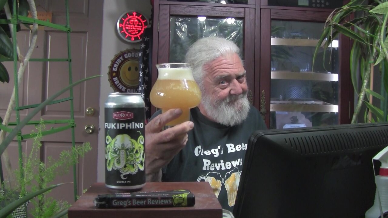 Beer Review # 4724 Red Rock Brewing Co Fukiphīno Double IPA