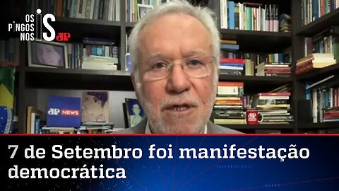 Alexandre Garcia: Nunca vi um líder mobilizar tanta gente como Bolsonaro