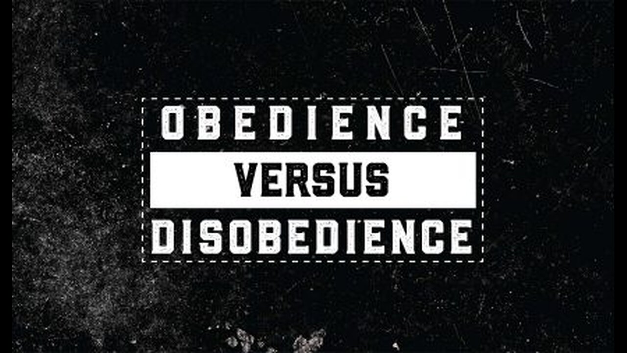 HOW CIVIL DISOBEDIENCE SAFEGUARDS FREEDOM AND PREVENTS TYRANNY (OBEDIENCE vs DISOBEDIENCE)