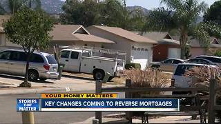 Key changes to reverse mortgages