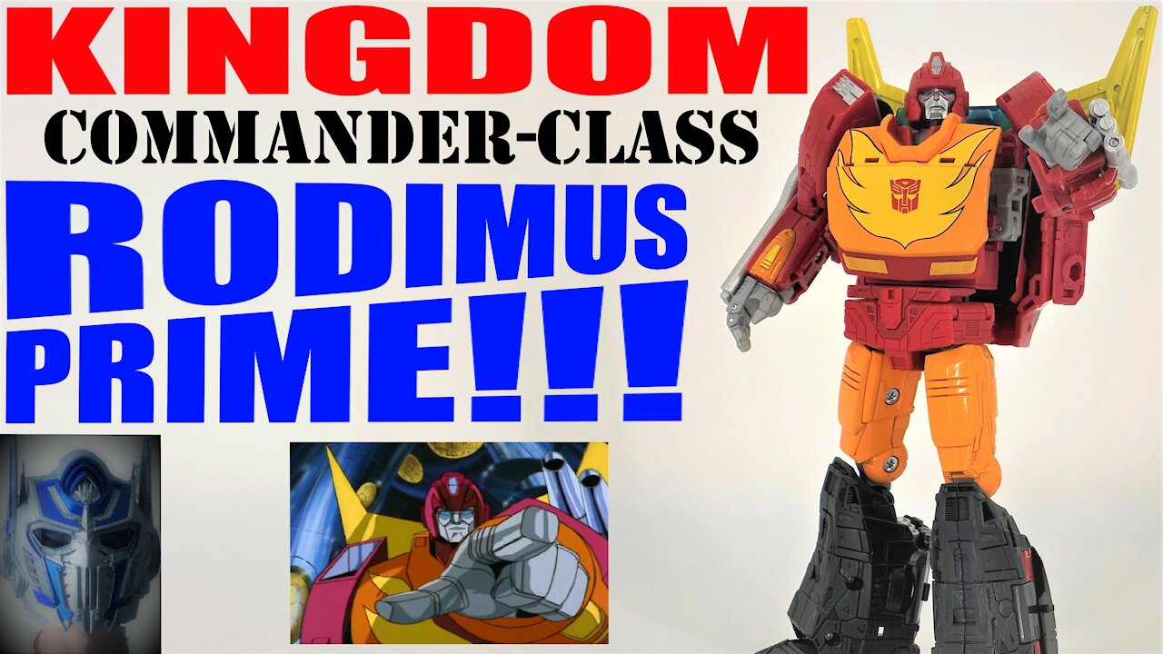 Transformers War for Cybertron - Kingdom Rodimus Prime Review