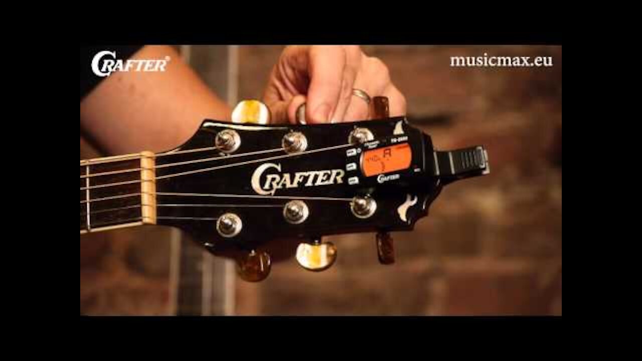 Crafter Guitars | How To Tune A Guitar