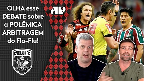 "POR#@! É DE DAR VERGONHA! O que o árbitro FEZ nesse Flamengo x Fluminense foi..." OLHA esse DEBATE!