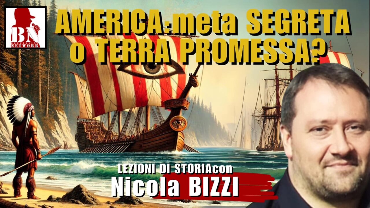 AMERICA: meta SEGRETA o TERRA PROMESSA? con Nicola BIZZI | Lezioni di Storia