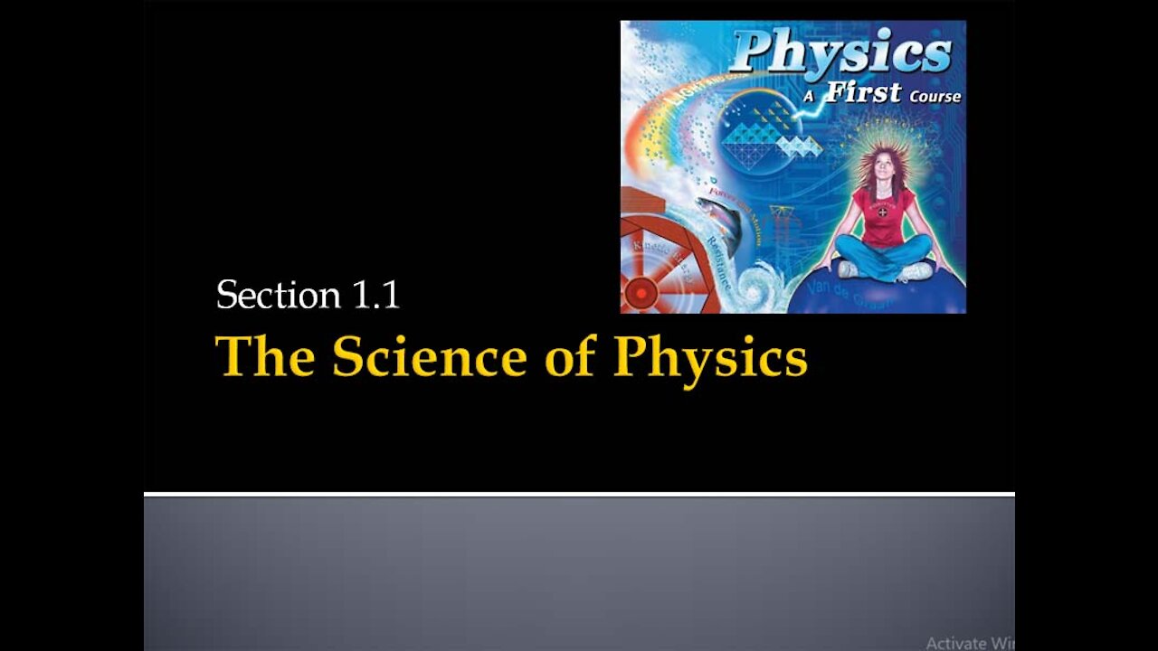 Conceptual Physics Section 1.1