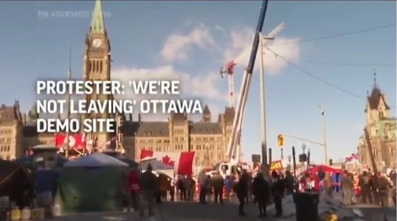 From Ottawa "WE'RE NOT LEAVING"