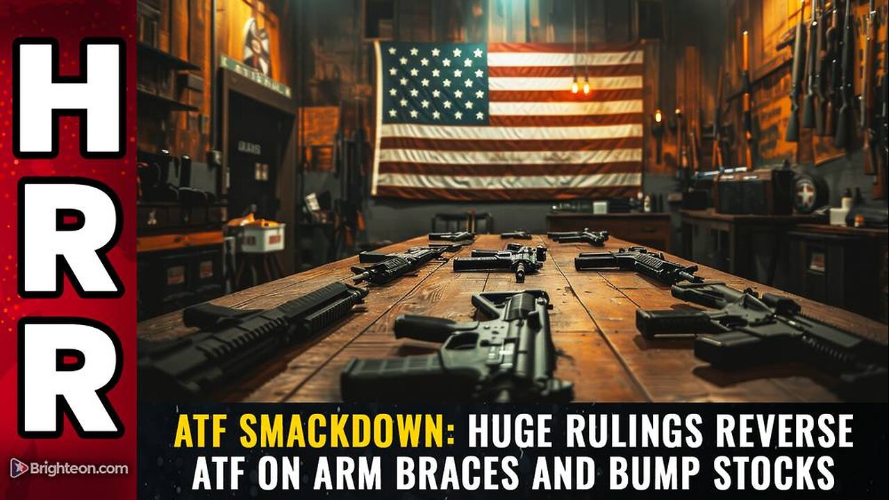 Huge rulings reverse ATF on arm braces and bump stocks