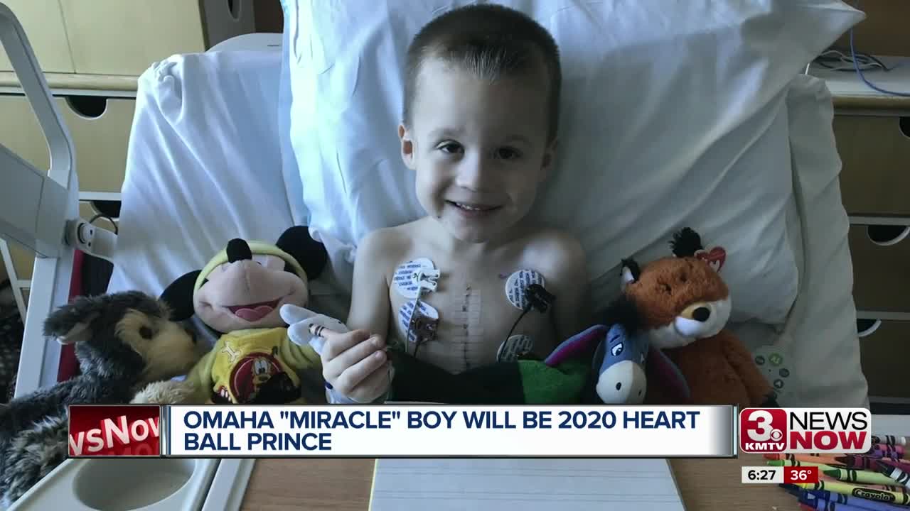 Omaha "Miracle" Boy Will be 2020 Heart Ball Prince