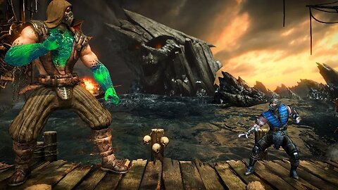Colossal Tremor Vs Sub Zero Mortal Kombat XL Mod 😂