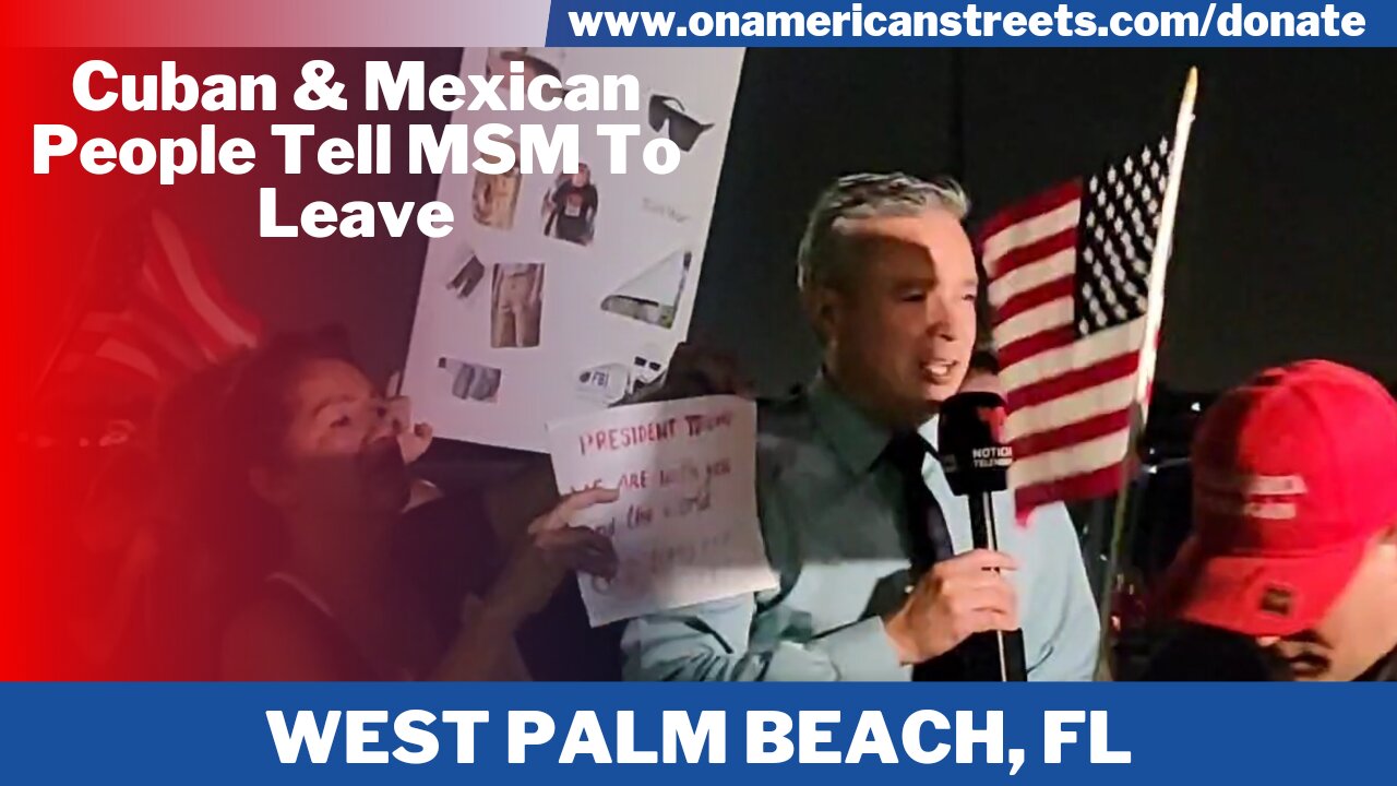 Cuban & Mexican People Tell #msm To Leave