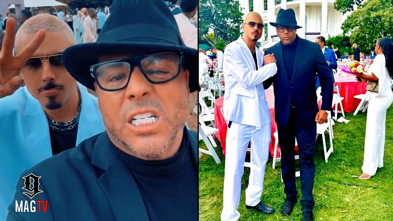 Al B. Sure & Son Quincy Reunite To Attend White House Event Together! 🙏🏾