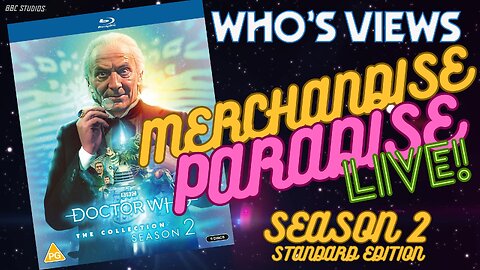 WHO'S VIEWS MERCHADISE PARADISE LIVE! DOCTOR WHO THE COLLECTION SEASON 2 ON STANDARD BLU RAY