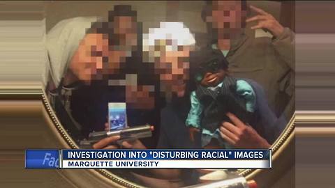 Investigation into disturbing racial images at Marquette