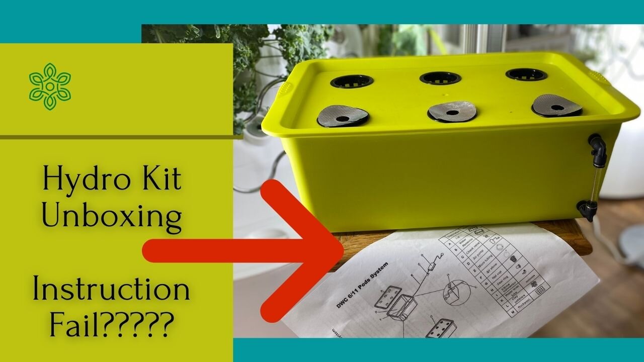 How to set up a Deep Water Culture Tub for DWC Hydroponics