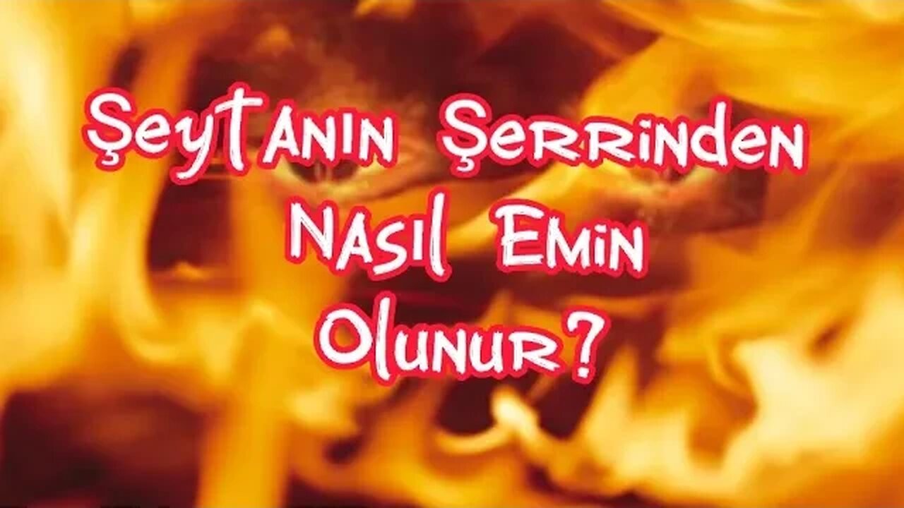 #menkıbe EN GÜZEL MENKIBELERDEN BİR BÖLÜM / "Şeytanın Şerrinden Nasıl Emin Olunur?"
