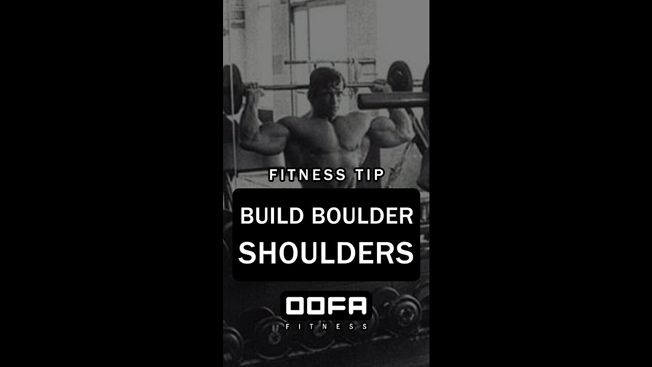 How to Sculpt BOULDER SHOULDERS 💪🪨 #gymmotivation #gym #shoulders #arnoldschwarzenegger #arnold