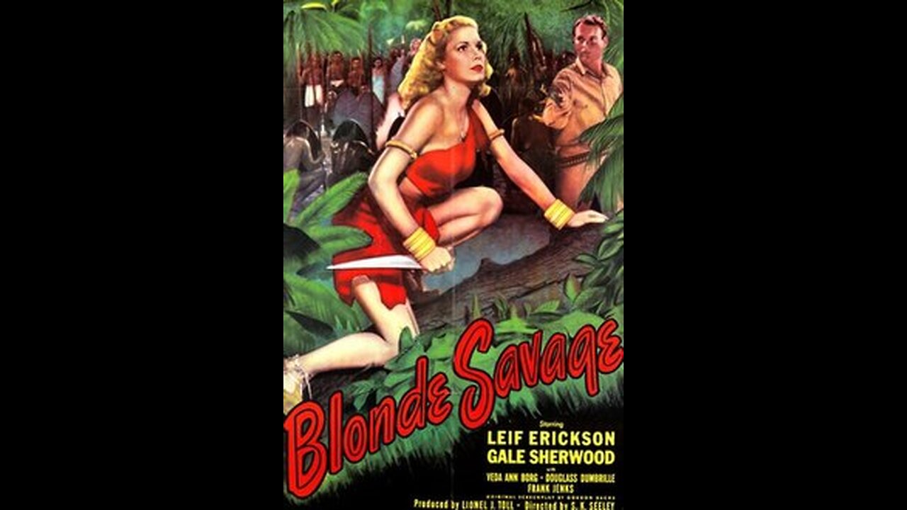 Blonde Savage 1947 Gale Sherwood Colorized Full Movie