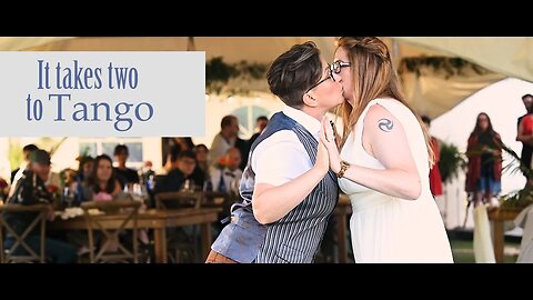 This tango as a first dance is absolutely perfect!