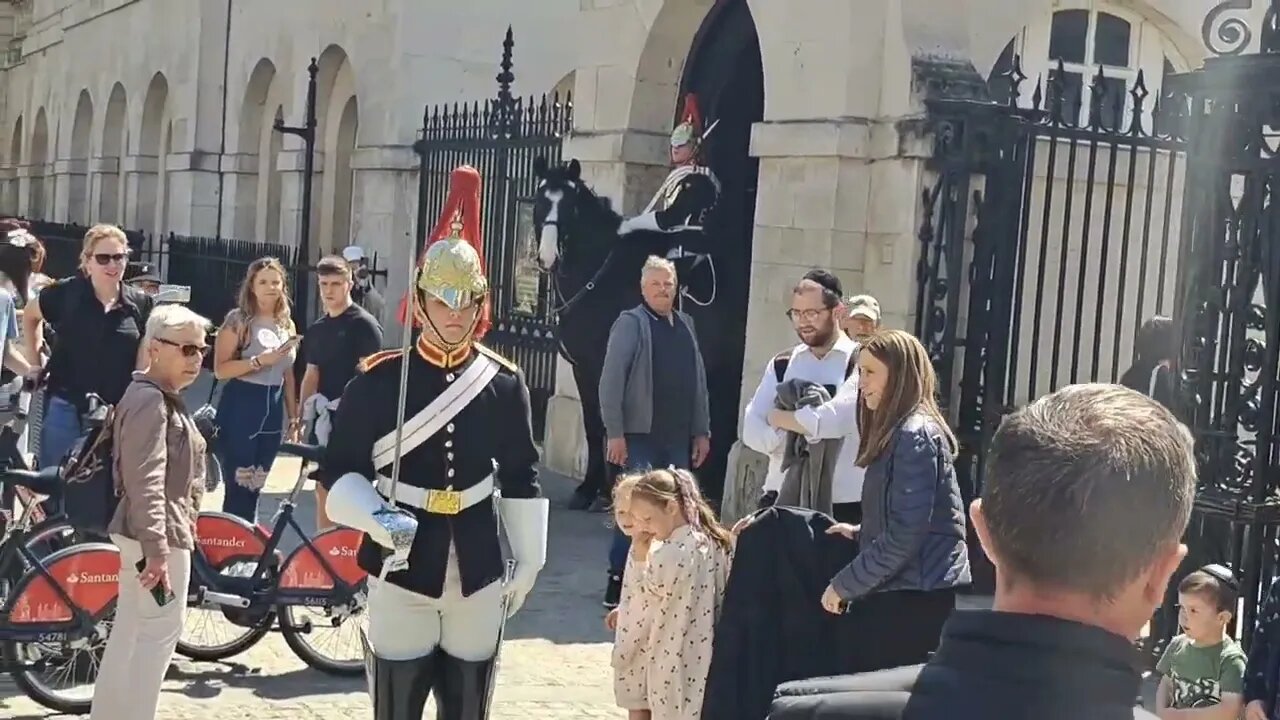 Silencing of the guard no make way #horseguardsparade