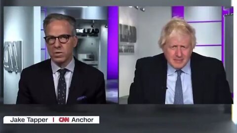 CNN's Jake Tapper Wasn't Expecting This Response From Boris Johnson