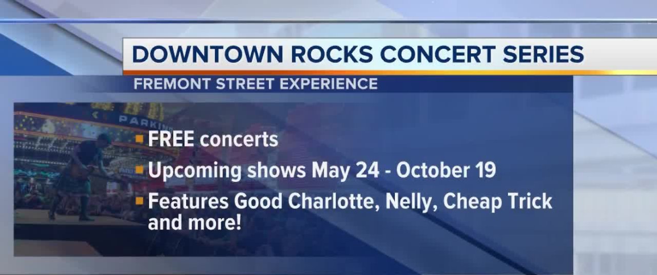 Downtown Rocks concert series lineup announced