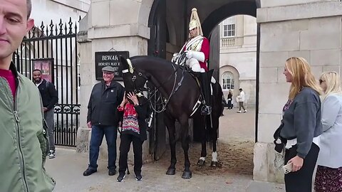 9 minutes in a day of the queens life guards 2022 #horseguardsparade