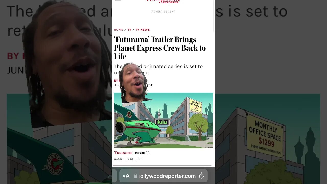 Futurama is BACK!!! #shorts #youtubeshorts #tv #futurama