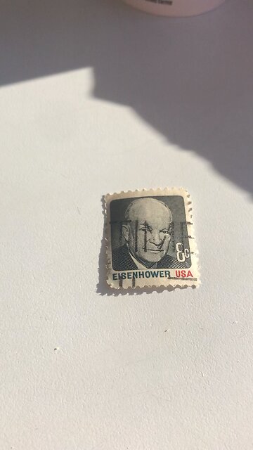 Eisenhower stamp
