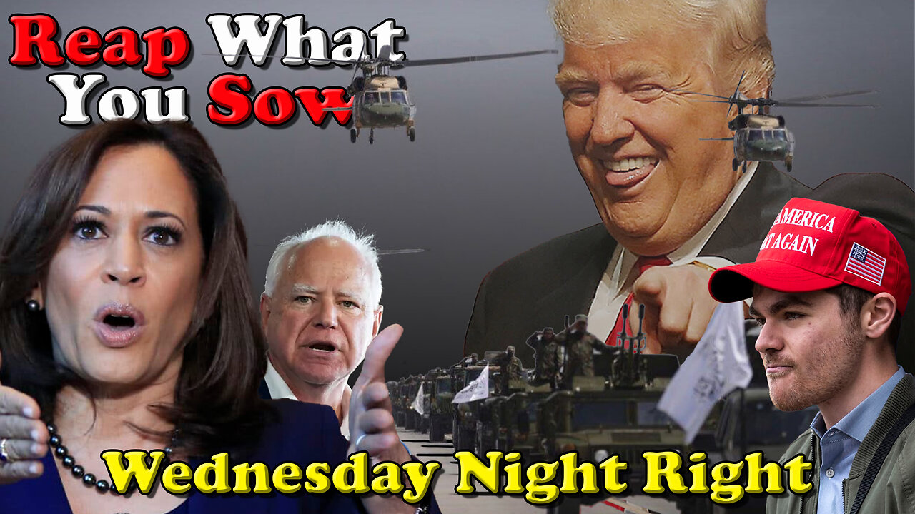 Reap What You Sow - Wednesday Night Right