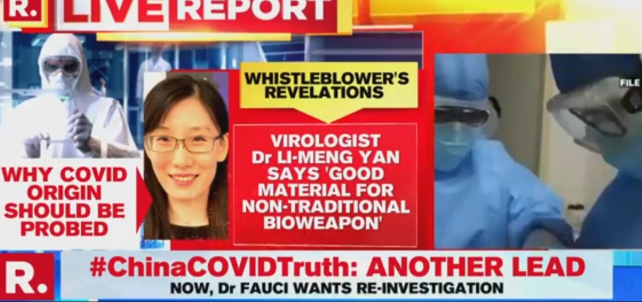 Chinese Whistleblower Faces Off With Beijing-Based Expert On Purported Wuhan Lab COVID Leak