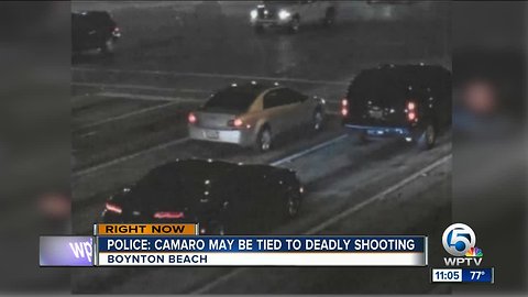 Police: Camaro may be tied to deadly shooting