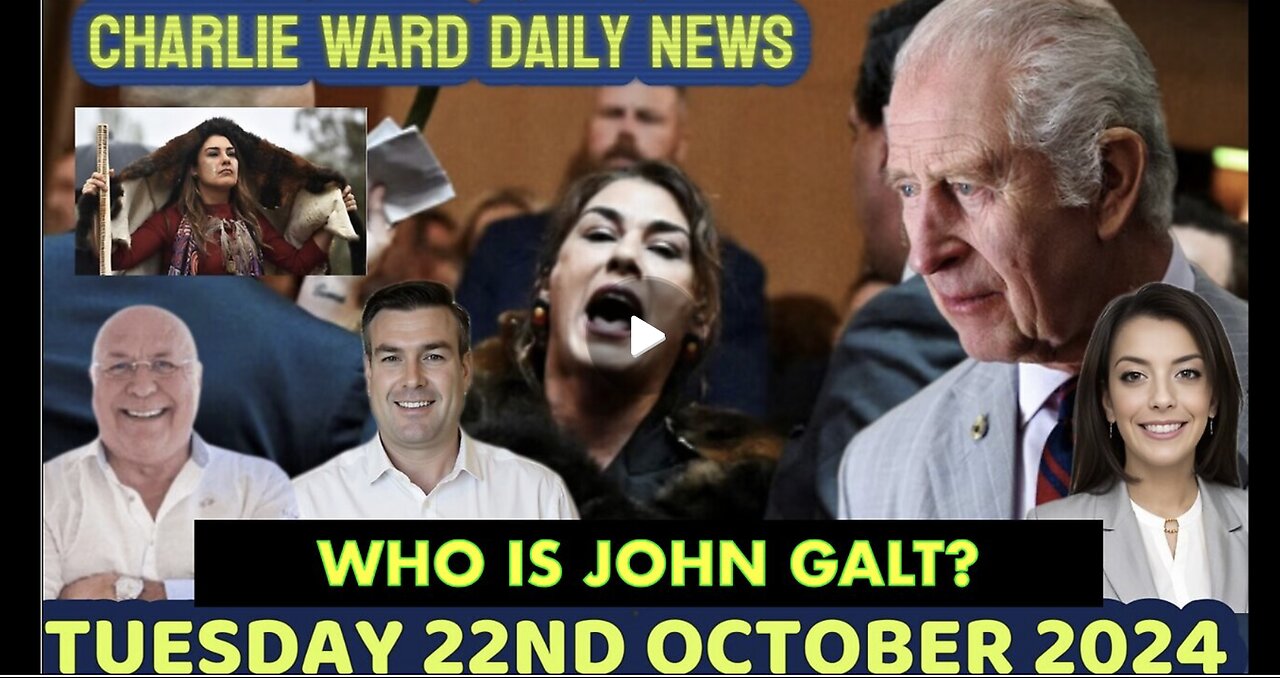 CHARLIE WARD DAILY NEWS -TODAYS LAUGH WAPO POLL HAS HARRIS LEADING TRUMP. JGANON, SGANON, CLIF HIGH