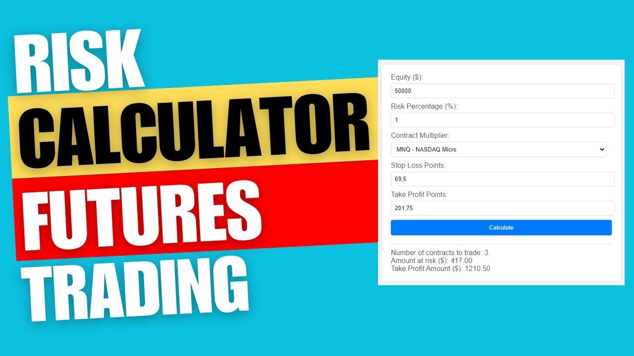 Notion Risk Calculator for Futures Trading