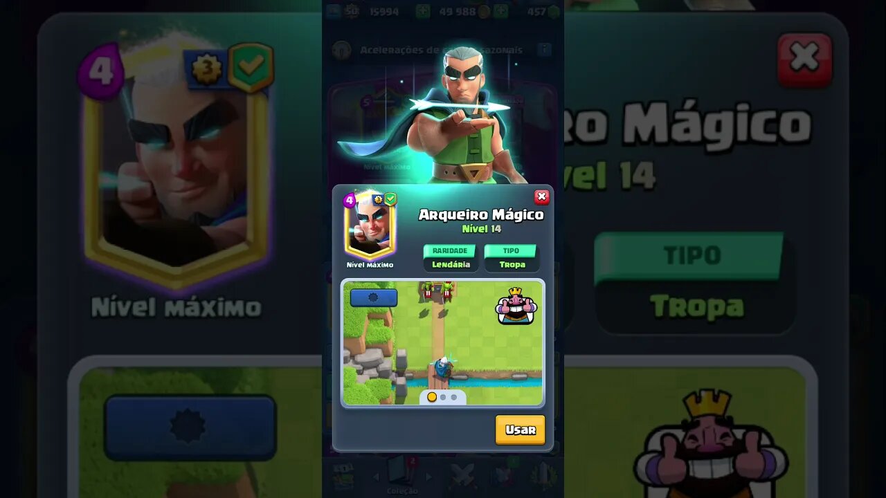 CARTAS NIVEL MAXIMO #9 - ARQUEIRO MÁGICO