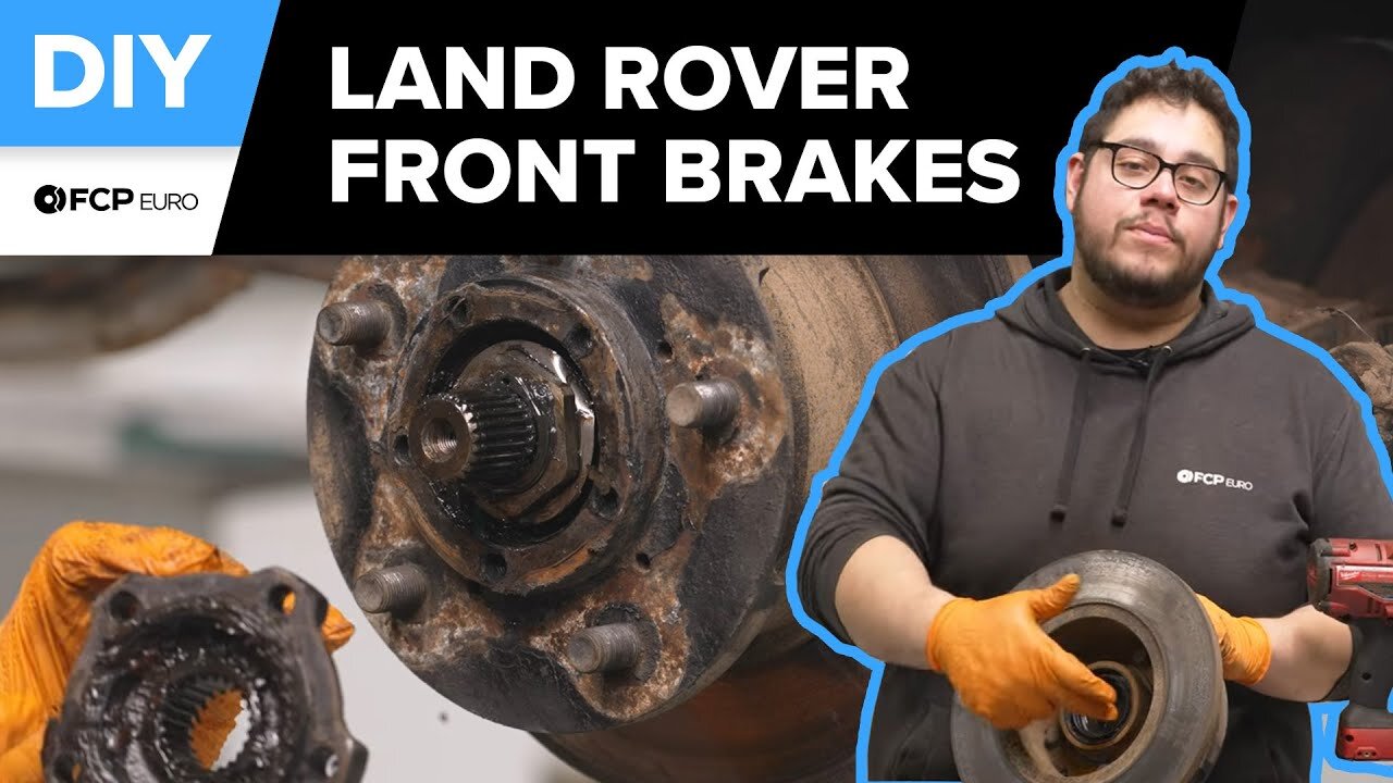 Land Rover Front Brake Disc & Pad Replacement DIY(2005-2009 LR3 Land Rover Discovery 4.4 V8, 4.0 V6)