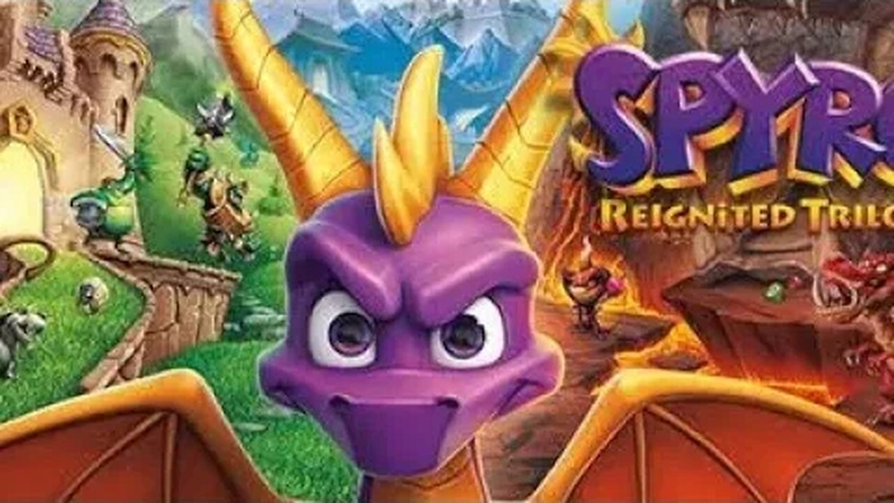 Jogando SPYRO REIGNITED TRILOGY no Xbox Series S + NINTENDO SWITCH