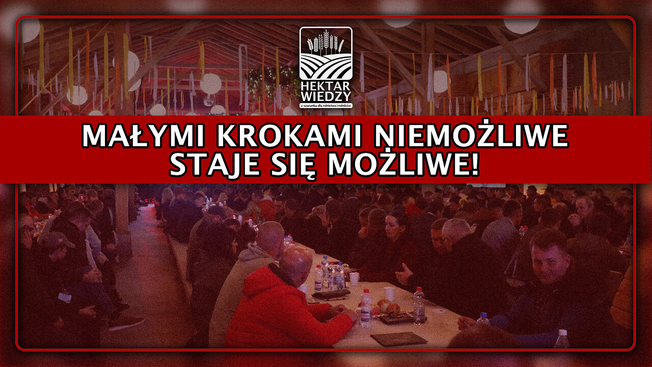 Małymi krokami NIEMOŻLIWE staje się MOŻLIWE!